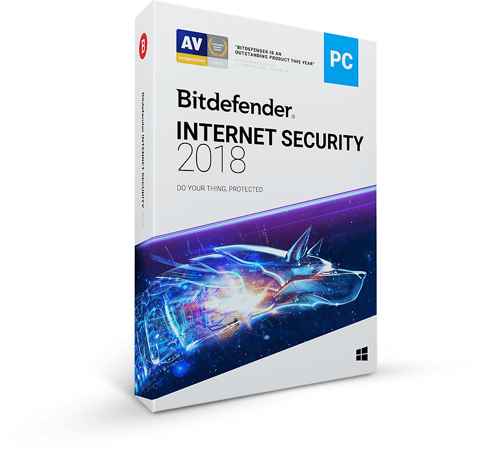 Bitdefender Internet Security 2018 / 3 Year / 3 Us
