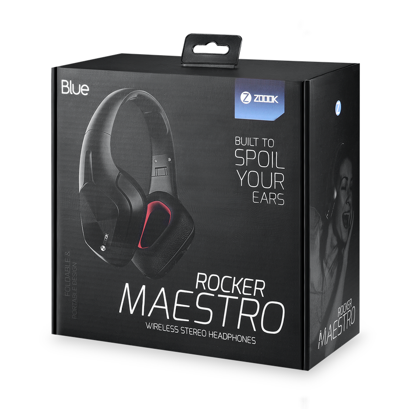 Zb-rocker Maestro Wireless Stereo Headphones