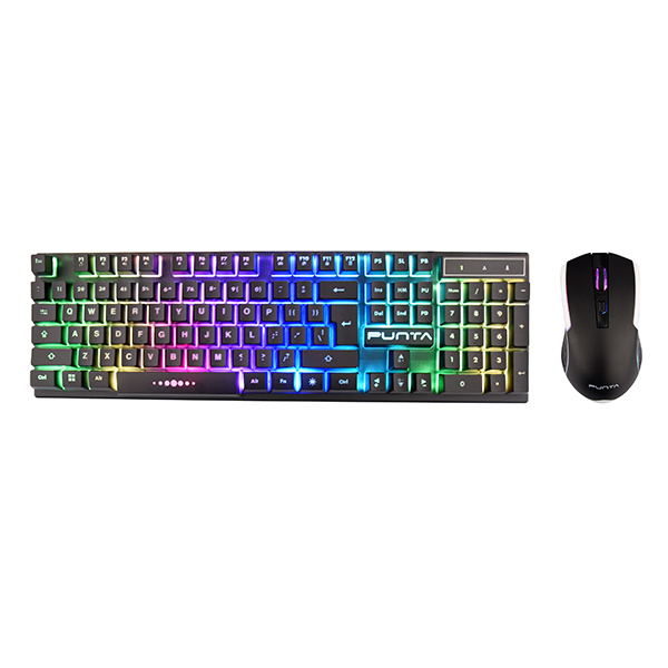 Punta Wired RGB GAME Keyboard And Mouse Combo